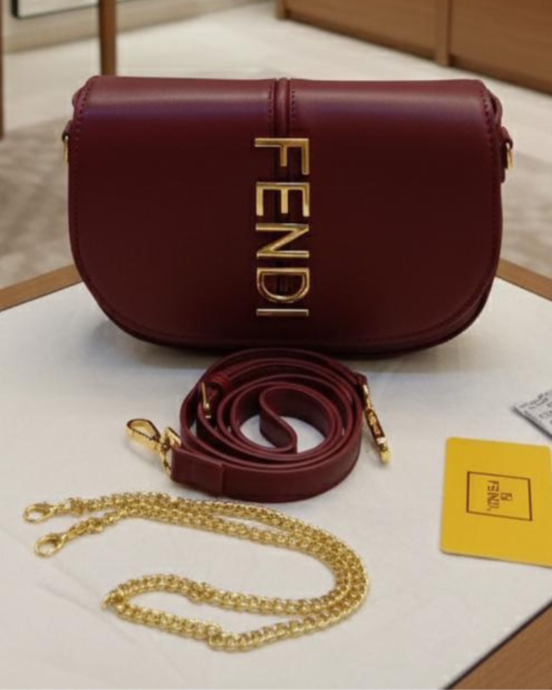 Fendi Fendigraphy Flap Bag