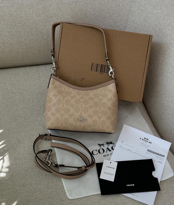 COACH Laurel  Shoulder Bag In Signature Canvas