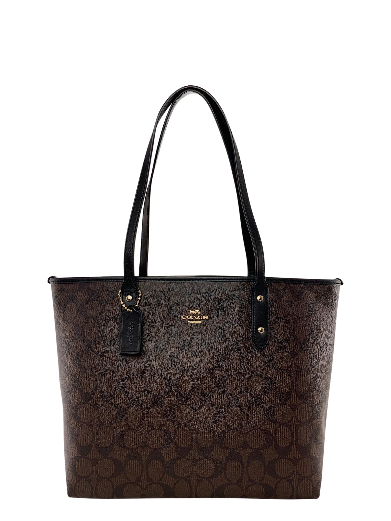 COACH City Tote Bag In Signature Canvas
