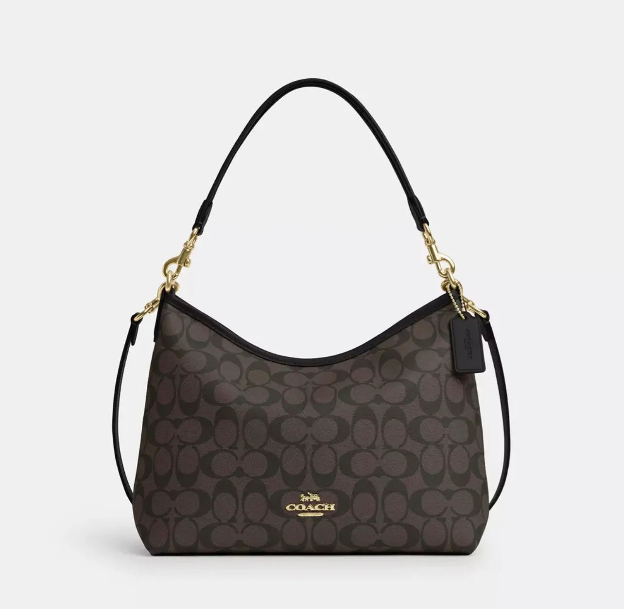 COACH Laurel  Shoulder Bag In Signature Canvas