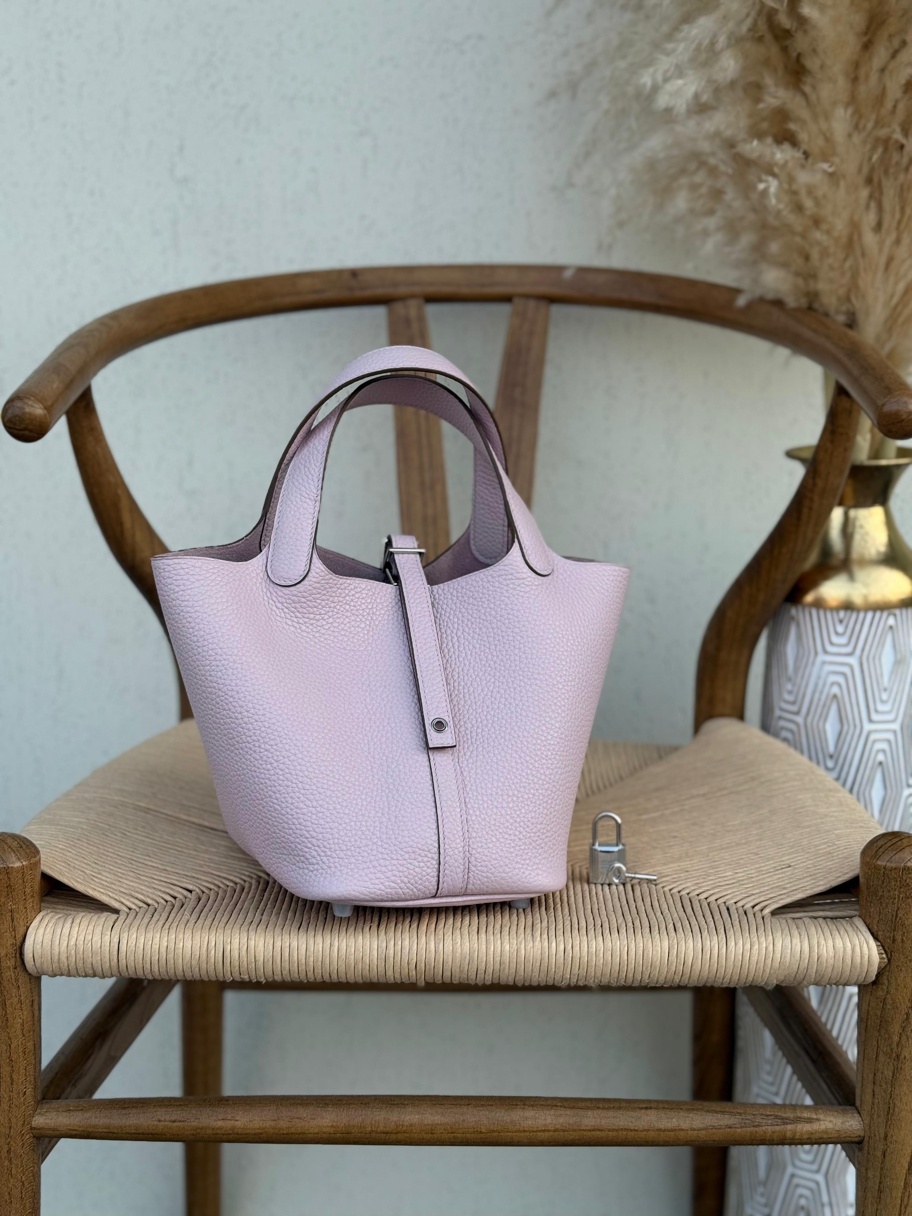 Hermes Vert Cypress Taurillon Clemence Leather Picotin Lock