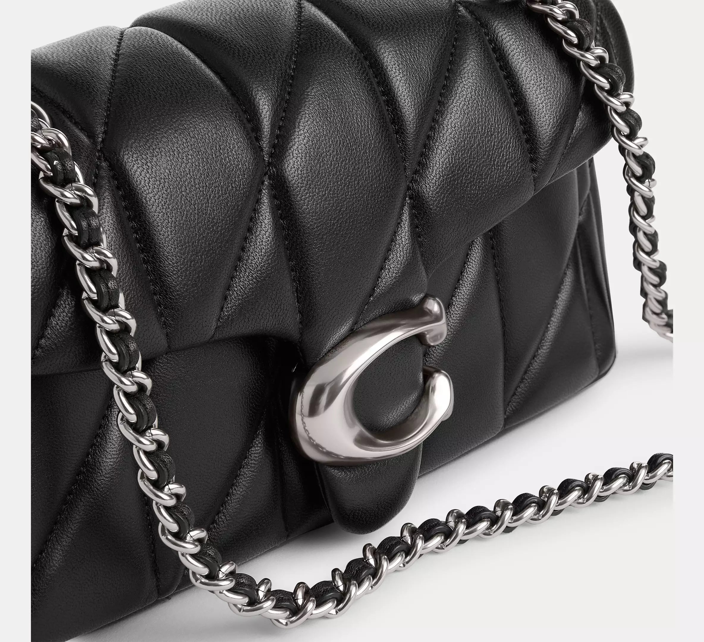 COACH Tabby Shoulder Bag With Pillow Quilting 20 cm