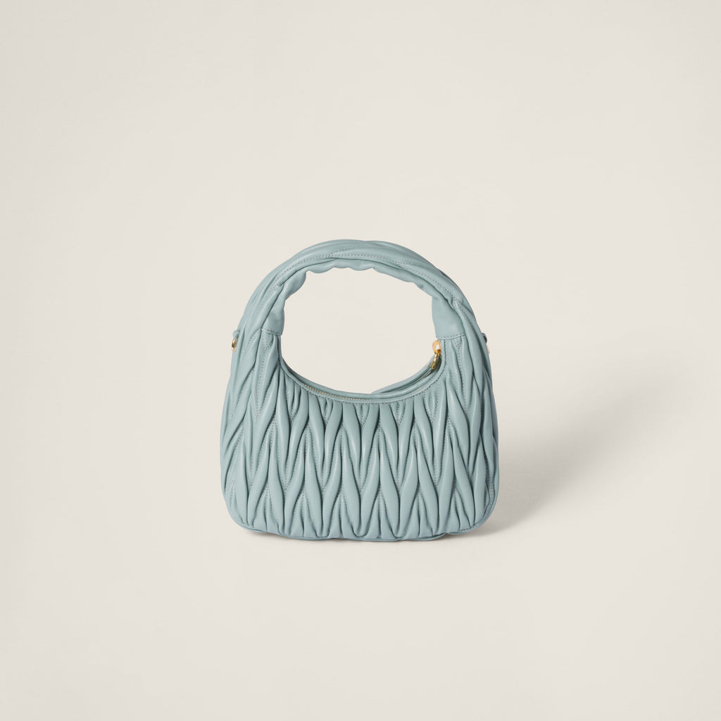 Miu Miu Wander nap leather hobo bag