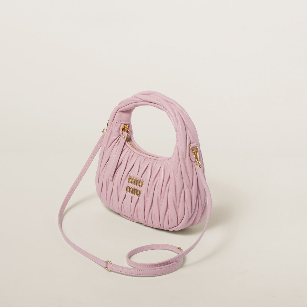 Miu Miu Wander nap leather hobo bag