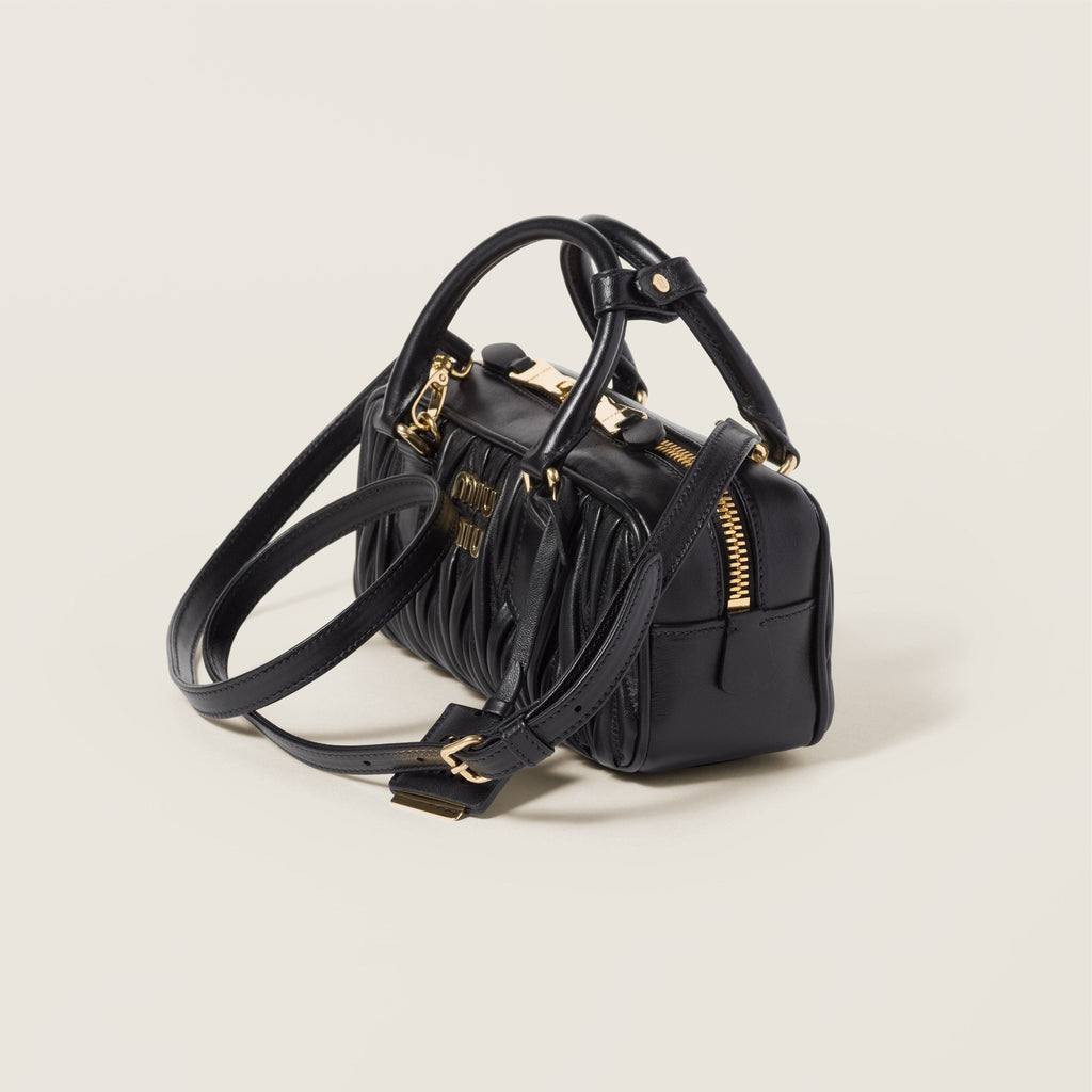 Miu Miu Arcadie leather bag matelassé