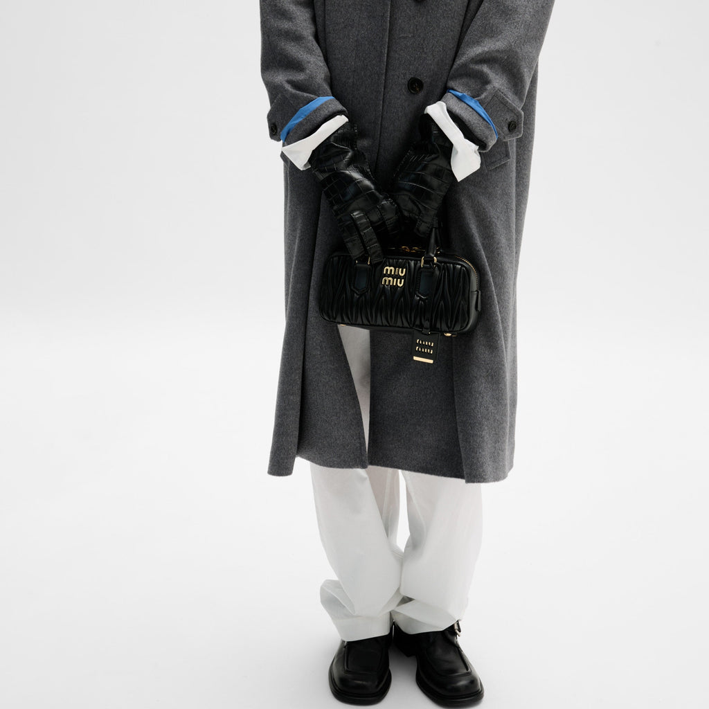 Miu Miu Arcadie leather bag matelassé