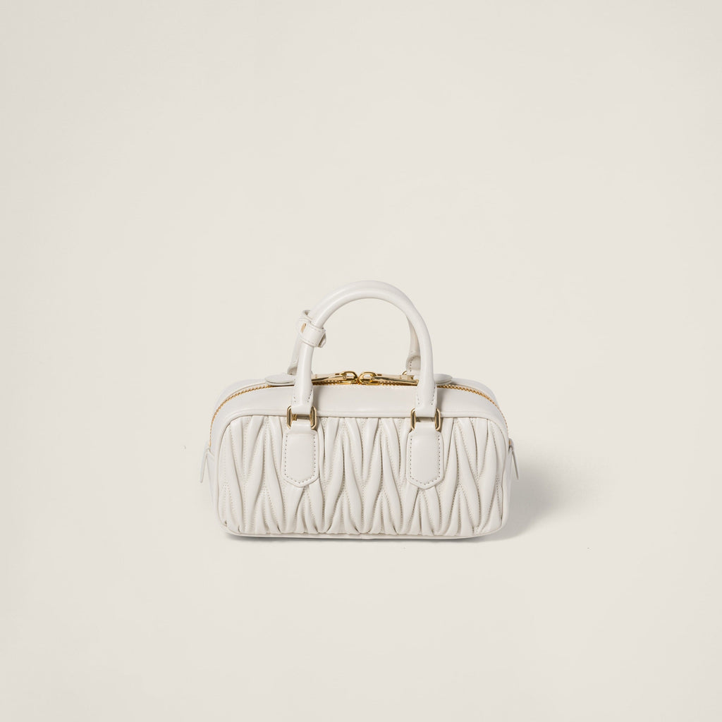 Miu Miu Arcadie leather bag matelassé