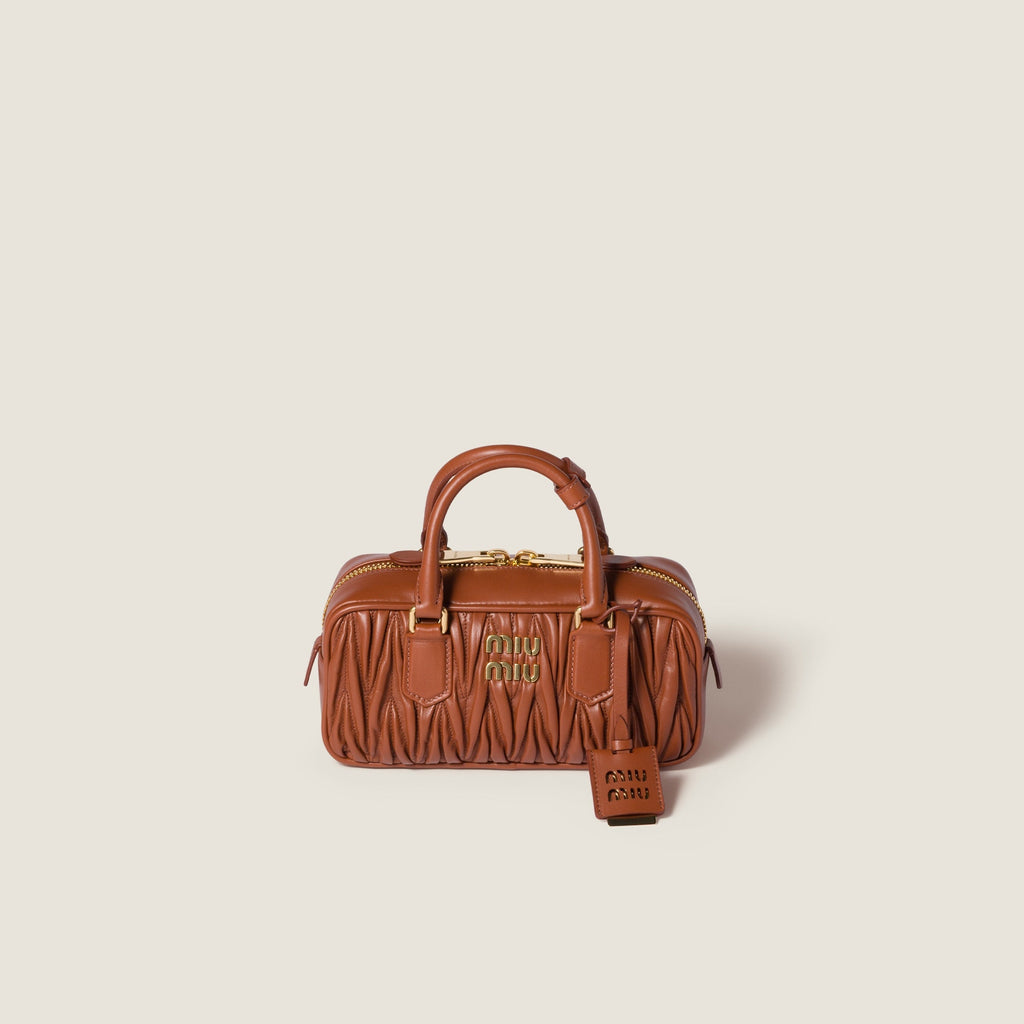 Miu Miu Arcadie leather bag matelassé