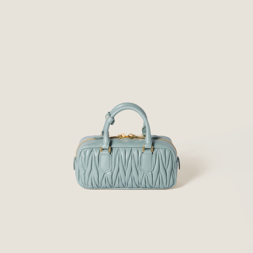 Miu Miu Arcadie leather bag matelassé