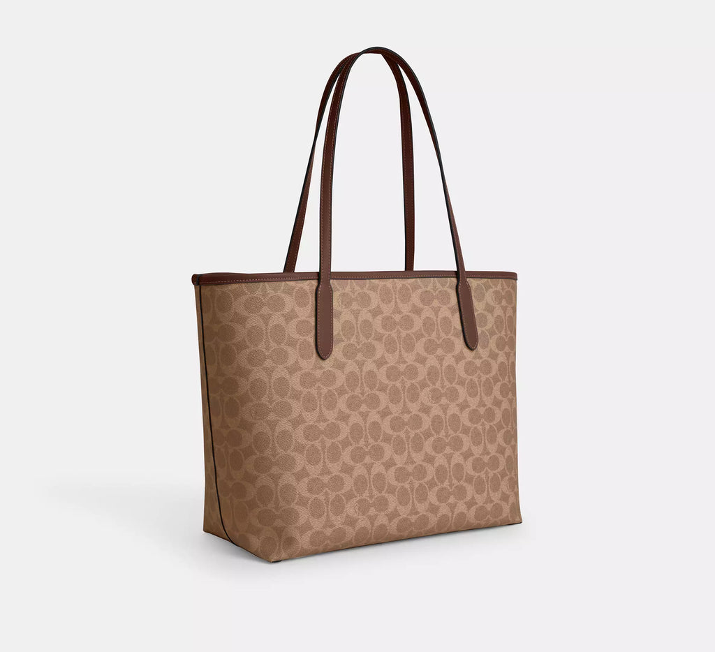 COACH City Tote Bag In Signature Canvas