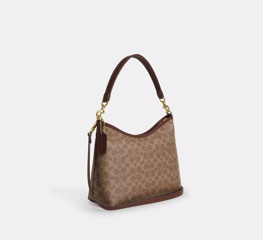 COACH Laurel  Shoulder Bag In Signature Canvas
